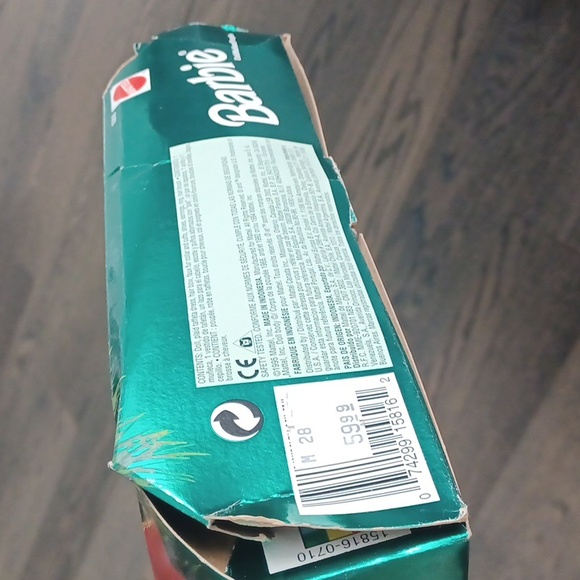 1995 Barbie Special Edition Holiday Hostess Plaid Taffeta Doll Mattel #15816 - Picture 6 of 11